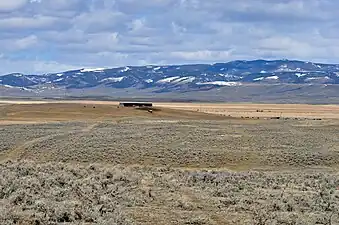 Southern face of Castle Mountains from Ringling, Montana