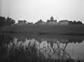 Castle Howard from the lake in c. 1910