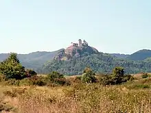 Füzéri vár (Füzér Castle) in the Zemplén Mountains