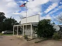 US Post Office is on Front Street, north of the railroad.