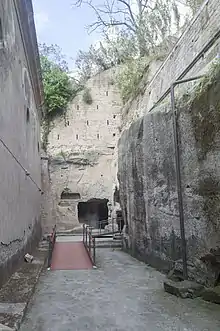 Entrance to Catacombs of San Gennaro