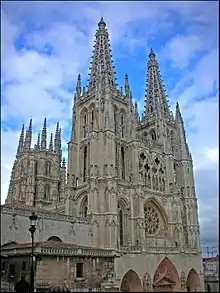 Image 33The Burgos Cathedral is a work of Spanish Gothic architecture. (from Culture of Spain)