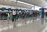 Cathay Pacific check-in counters (2018)