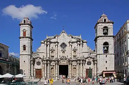 Havana Cathedral, Cuba, built between 1748-1777