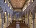 The interior of Old Machar Church in Aberdeen