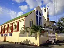 Cathedral of St. Vincent Ferrer in J.P. Rizal St., Tabing Dagat (Poblacion), Odiongan, Romblon