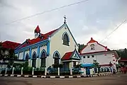 St. Barbara's Church of Sawahlunto.