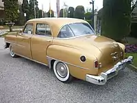 1951 Chrysler Windsor DeLuxe Six-Passenger Sedan (rear)