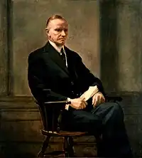 Official presidential portrait of Coolidge, 1932