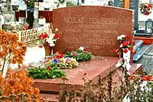 Grave of Nicolae and Elena Ceaușescu