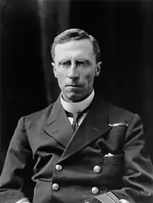 Portrait of a man in naval uniform