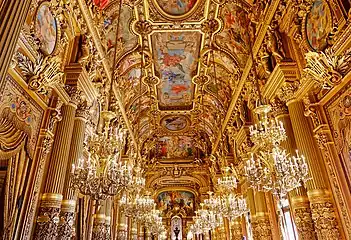 View of the Grand Foyer looking east