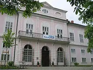 Kosler Mansion in Tivoli City Park (Ljubljana), now the National Museum of Contemporary History