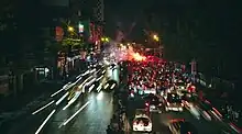 Street storming on December 15, 2018, in Hanoi