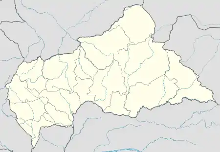 Fodé is located in Central African Republic