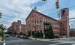 Pawtucket Hair Cloth Mill, Central Falls. 1864.