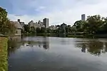 A view from the northwest corner of Harlem Meer (2016).