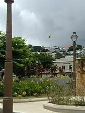 Central plaza in Yauco