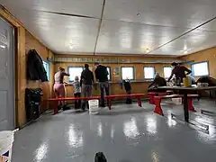 Fishing party, Sainte-Anne-River, Quebec, Canada