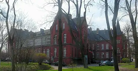 Center of Pulmonology in Bydgoszcz, former Prussian city hospital