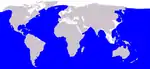 Blue whale range