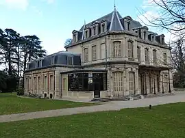 The castle of Bernis, in Sathonay-Village