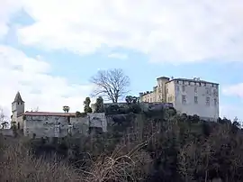 The chateau in Prat