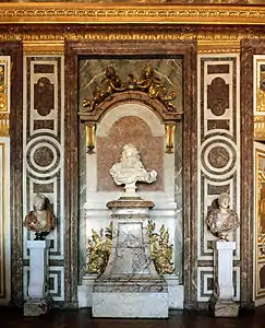 Bust of Louis XIV by Bernini in Salon of Diana