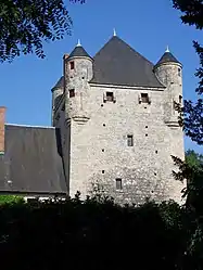 The château in Treteau