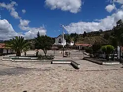 Central square Chíquiza