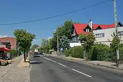 Voivodeship road no 216 in Chałupy