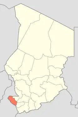 Pala is located in Chad