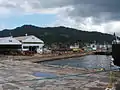 A warehouse harbour in Chaguaramas