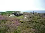 Chambered grave, Porth Hellick Down