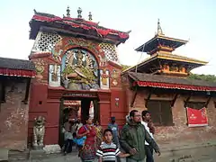 Temple entry gate