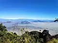 Himalayan range from the hill