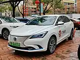 The front view of the Changan Eado EV II