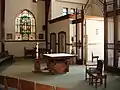 Interior of the Daily Mass Chapel.