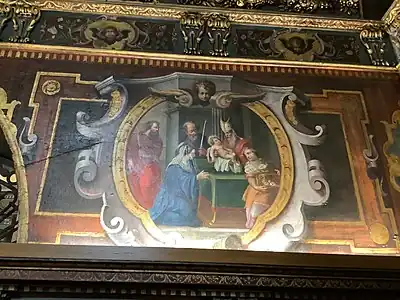 Decorative scene, Chapel of Saint Anne