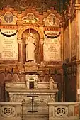 Side chapel in honour of Joan of Arc inside the Église Saint-Joseph