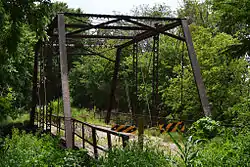 Chapman Creek Pratt Truss Bridge