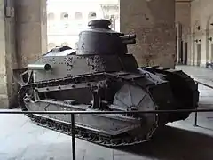 Char Renault FT at the Musée de l'Armée