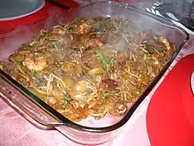 A large serving of char kway teow