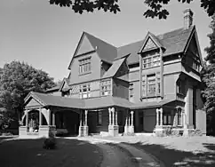 Charles H. Baldwin House, Newport, Rhode Island (1877–78), Potter & Robertson.