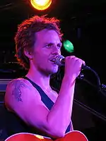 Charlie Mars performing at The Saint in Asbury Park, New Jersey on August 25, 2012.