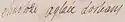 Charlotte Aglaé d'Orléans's signature