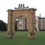 Gateway at Axis to West of Charlton House