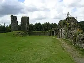 Ruins of the chateau