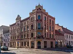 Historic townhouses in the Old Town