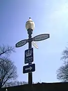 Route marker, Quebec City